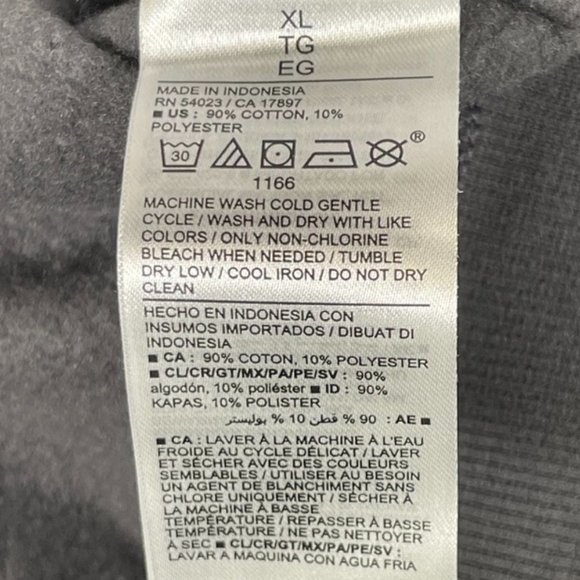 Women's Old Navy Oversized long Sleeve Sweatshirt in Grey, Size XL - Picture 5 of 5